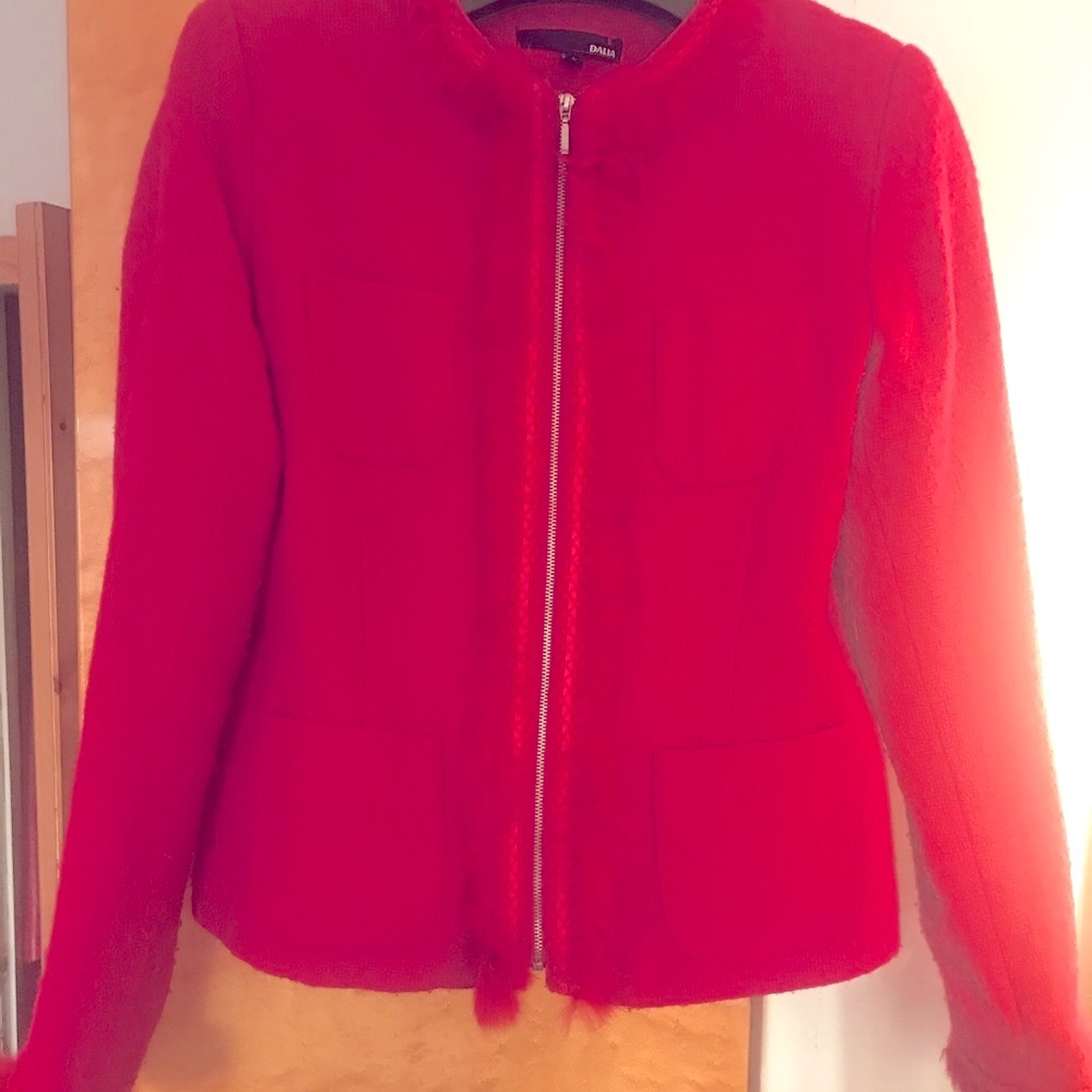 Magenta soft jacket